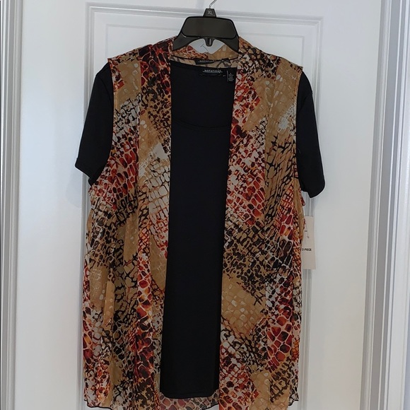 🔥2 PIECE🔥 Top & Vest - Picture 3 of 6